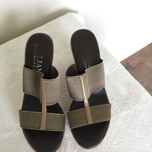 Italian Shoemakers Wedge Sandal